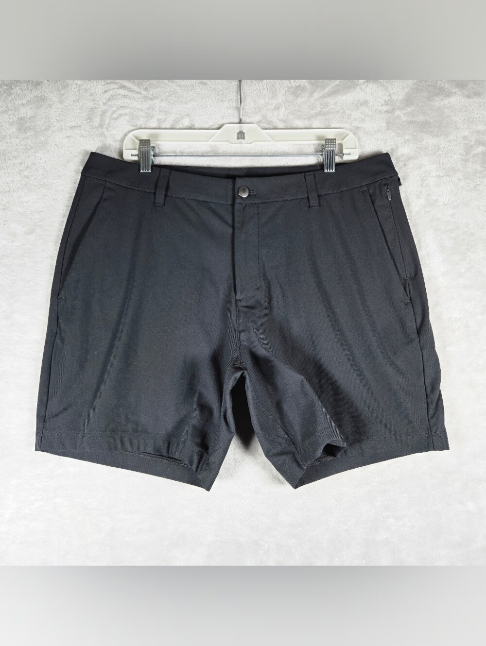 Lululemon Commission Warpstreme Shorts Men Size 36 Dark Gray Classic 7" Inseam